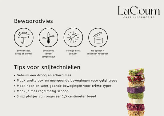 Zo houd je jouw LaCoum lekker vers en smaakvol!