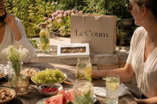 Mediterrane LaCoum-lekkernijen in zomerse sfeer