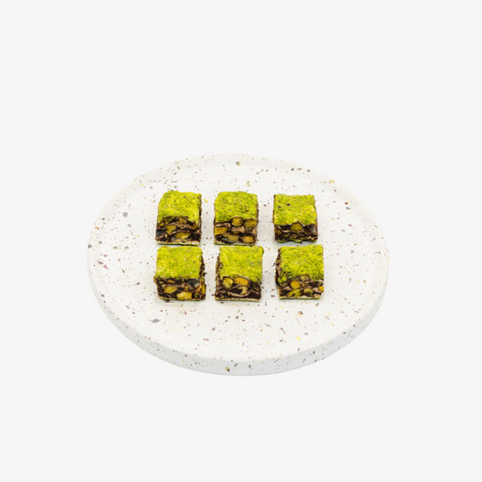 Pistachio cubes